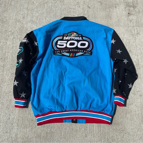 Nascar Daytona 500 Full Snap Jacket 2023 - Picture 15 of 16